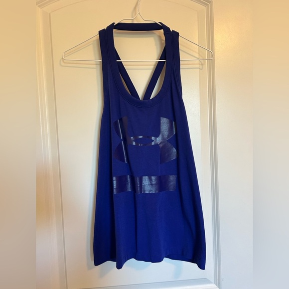 Under Armour Women's Blue Tank Top - Picture 2 of 4